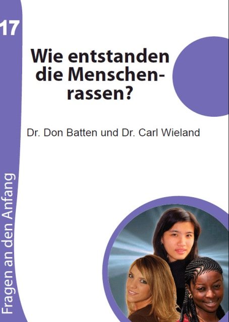 Wie entstanden die Menschenrassen?